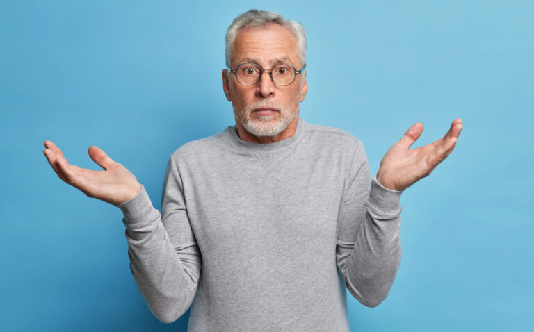 older man confused about Medicaid rules and long term care planning